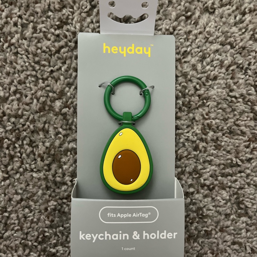 Heyday Avacado AirTag Clip Set